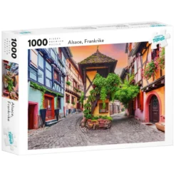 Tildas puslespill 1000 Alsace, 1000 biter, 70×50 cm