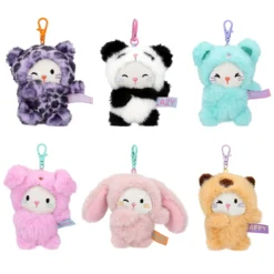 Tiny Kitten Crew anheng/charm, 4,5×7,8 cm, pris per stykk, selges assortert online