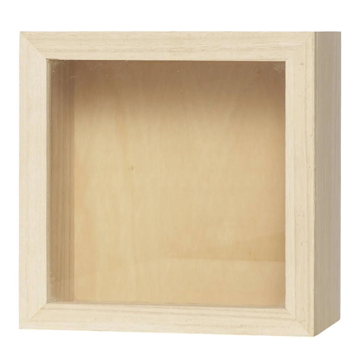 Titteskap av tre 20x20x11 cm