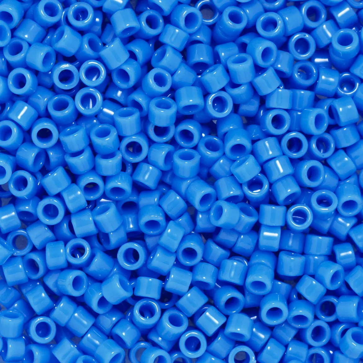 TOHO-perler 11/0 – kornblå blank, 43D Opaque cornflower