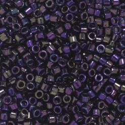 TOHO-perler 11/0 – lilla metallic, 85 Metallic iris purple