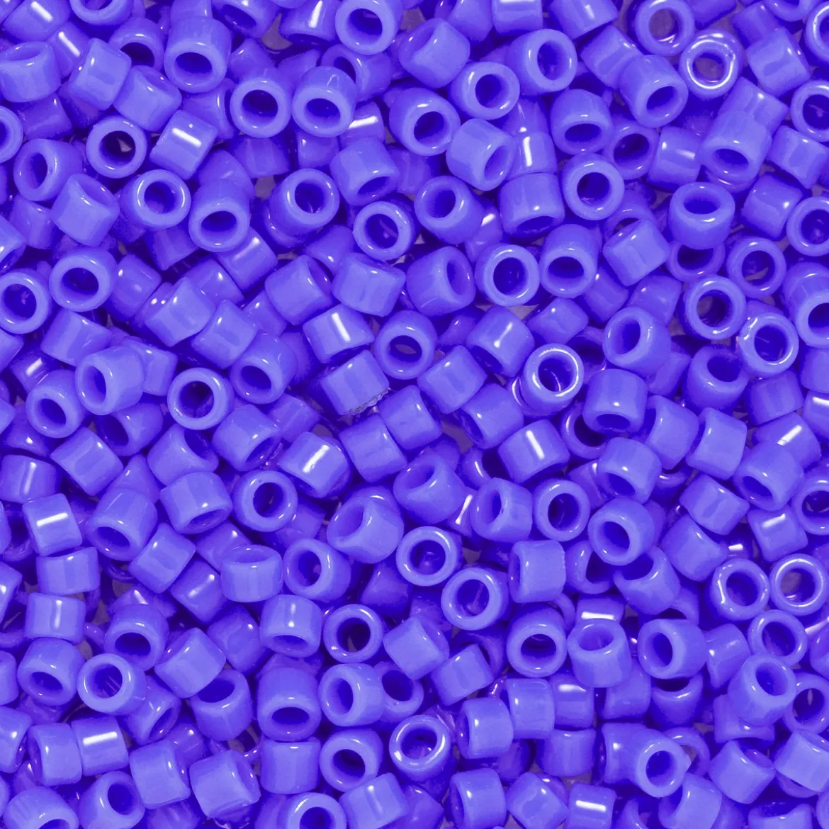 TOHO-perler 11/0 – lyselilla blank, 48L Opaque periwinkle