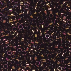 TOHO-perler 11/0 – mørk bronse metallic, 222 Metallic dark bronze