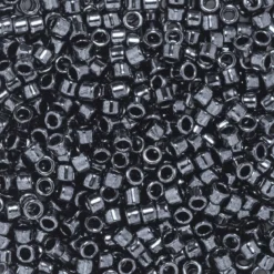 TOHO-perler 11/0 – mørkegrå metallic, 81 Metallic hematite