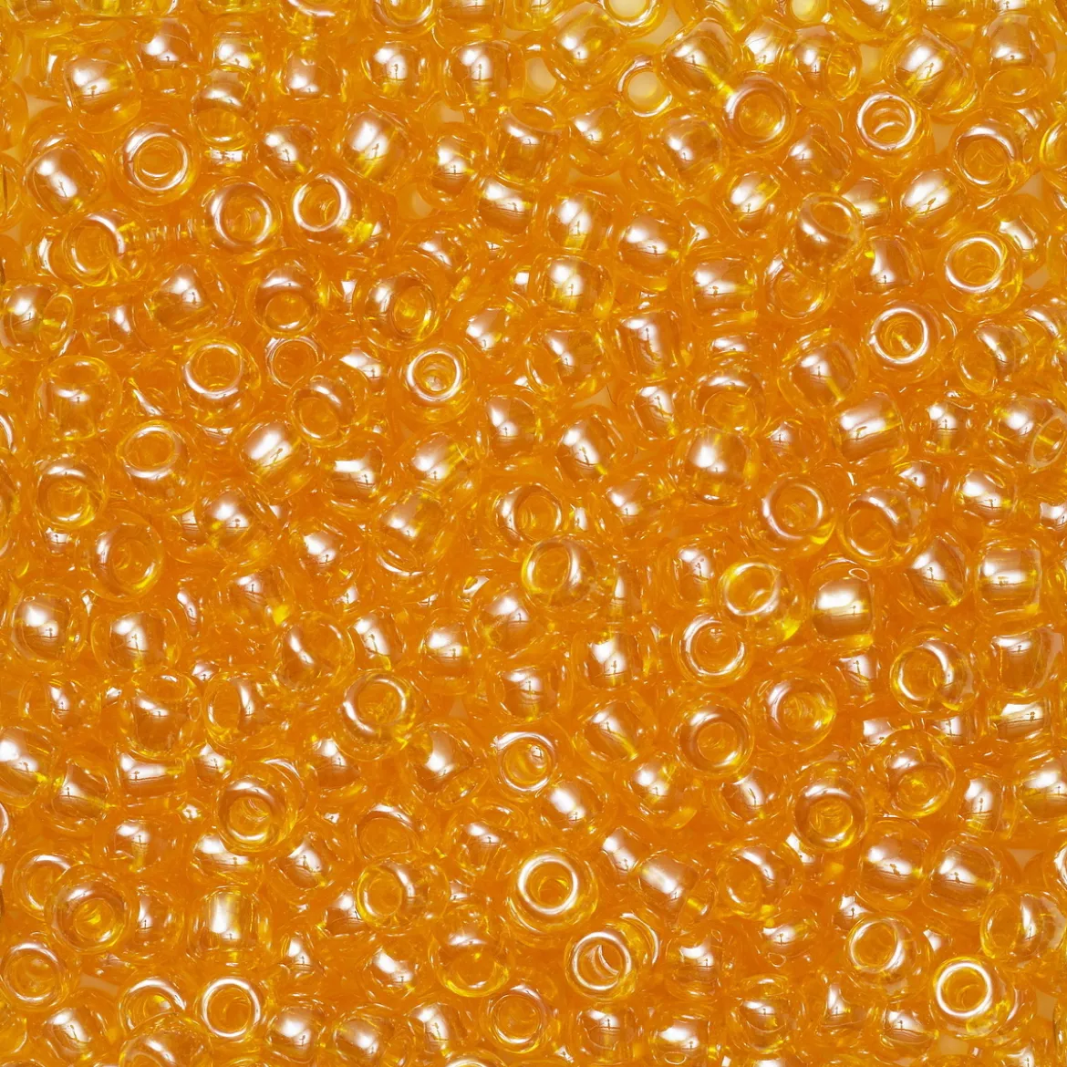 TOHO-perler runde 11/0 – guloransje, 111 Transparent lustered light hyacinth