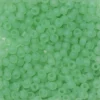TOHO-perler runde 11/0 – lysegrønn, 144F Ceylon frosted celery