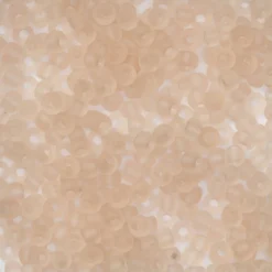 TOHO-perler runde 11/0 – matt lakserosa, 11F Transparent frosted rosaline