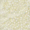 TOHO-perler runde 11/0 – perlemor, 122 Opaque lustered navajo white