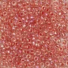TOHO-perler runde 11/0 – rosa, 779 Salmon lined rainbow crystal