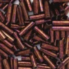 TOHO-perler bugle, avlange glassperler 6 mm gull