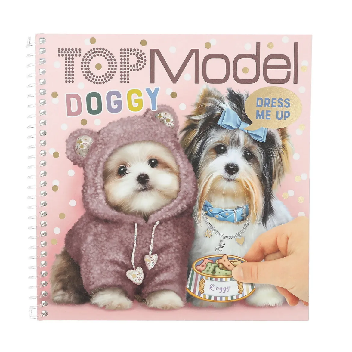 TOPModel Dress Me Up Doggy – aktivitetsbok med søte hunder! 24 sider