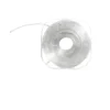 Transparent elastisk smykketråd Ø1 mm, 10 meter