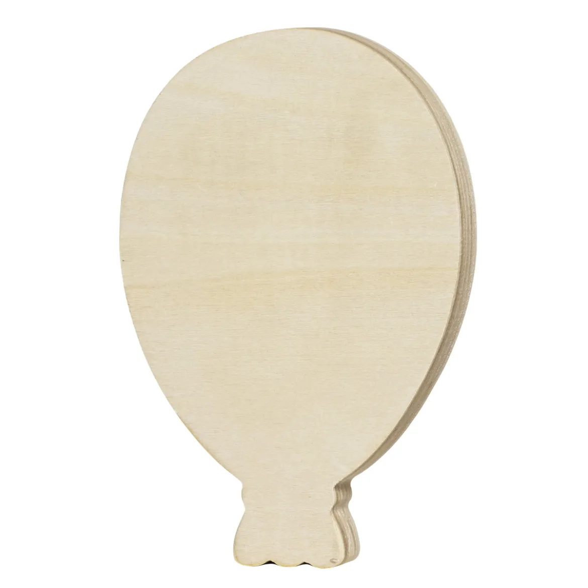 Trefigur ballong – høyde 15 cm, bredde 10 cm, tykkelse 1,7 cm