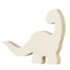 Trefigur dinosaur – høyde 12,8 cm, bredde 16,4 cm, tykkelse 1,7 cm
