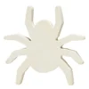 Trefigur Halloween edderkopp – høyde 15 cm, bredde 14,5 cm, tykkelse 1,7 cm