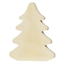 Trefigur juletre – høyde 15 cm, bredde 12 cm, tykkelse 1,7 cm