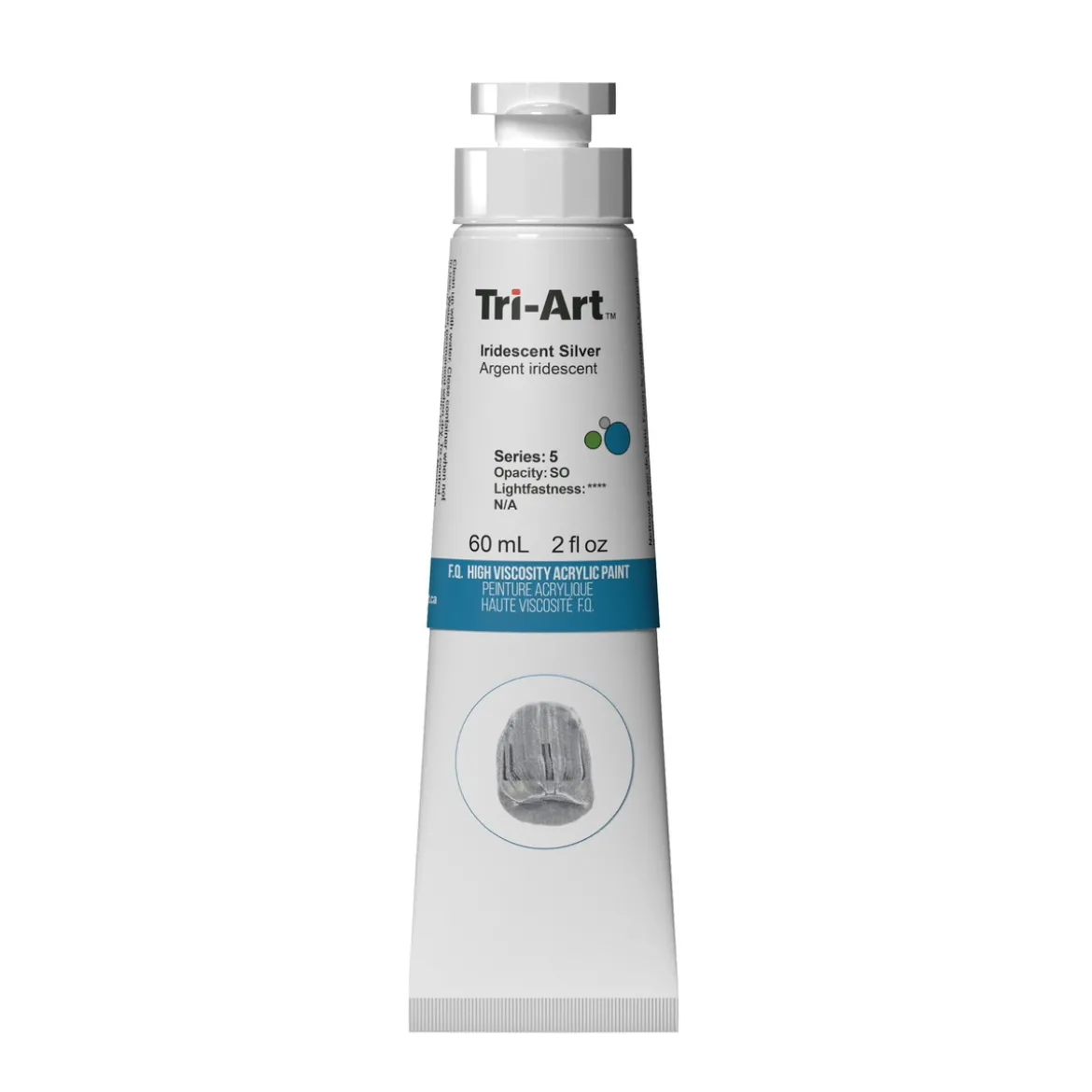 Tri-Art High Viscosity akrylmaling 60 ml Ivory Black