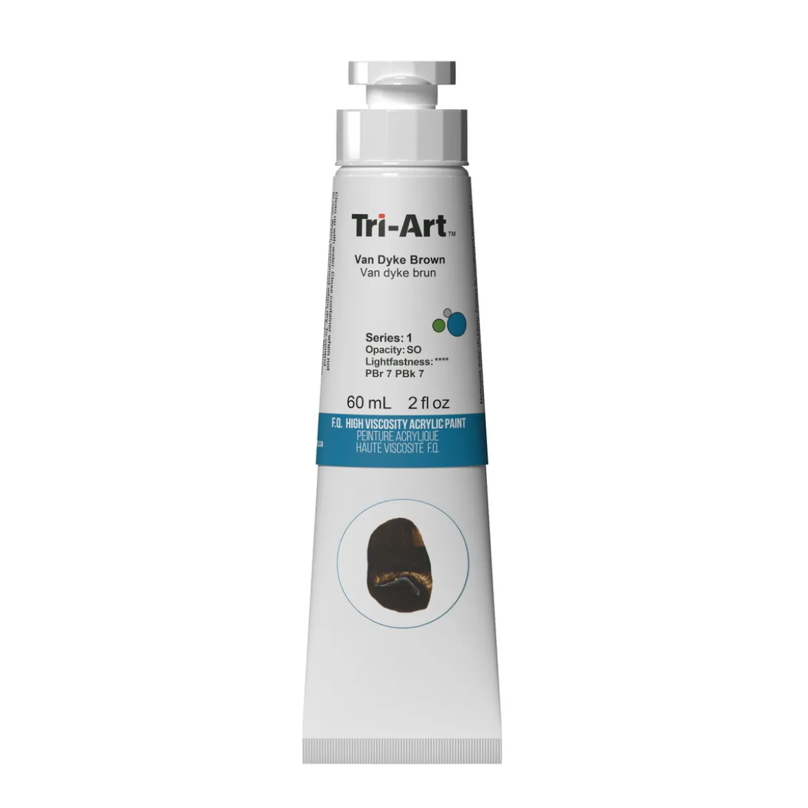 Tri-Art High Viscosity akrylmaling 60 ml Viridian Hue