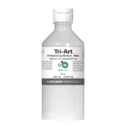 Tri-Art Medium UV Stabilizing Matte 250 ml, matt medium som beskytter akrylmaling mot UV-stråling