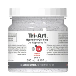 Tri-Art Nepheline Fine 250 ml, fint granulerende medium for akrylmaling