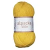 Ullgarn Järbo Alpacka Solo 50 g gul – 29122 Honey yellow