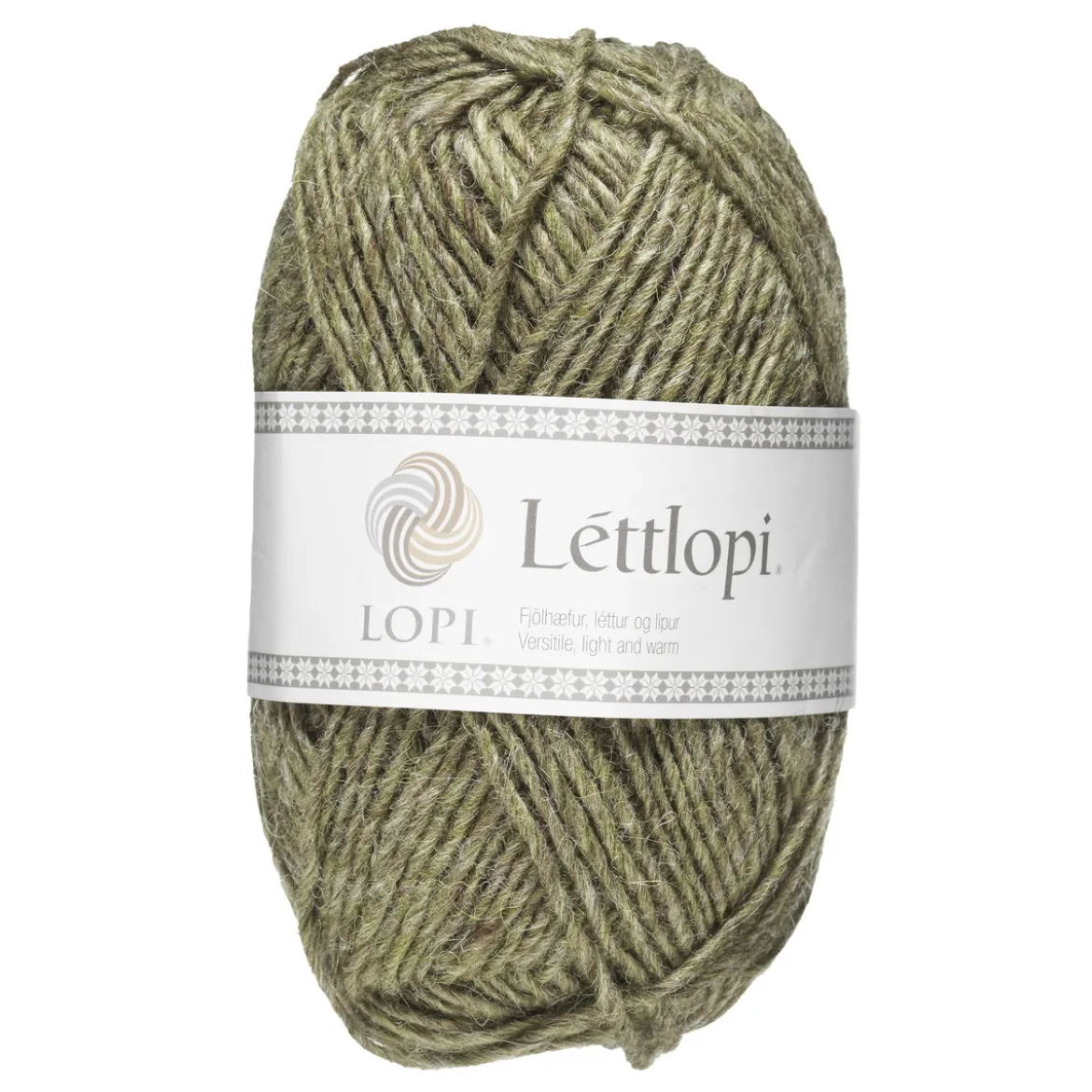 Ullgarn Lettlopi 50 g lys oliv