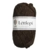 Ullgarn Lettlopi 50g Mørkbrunt