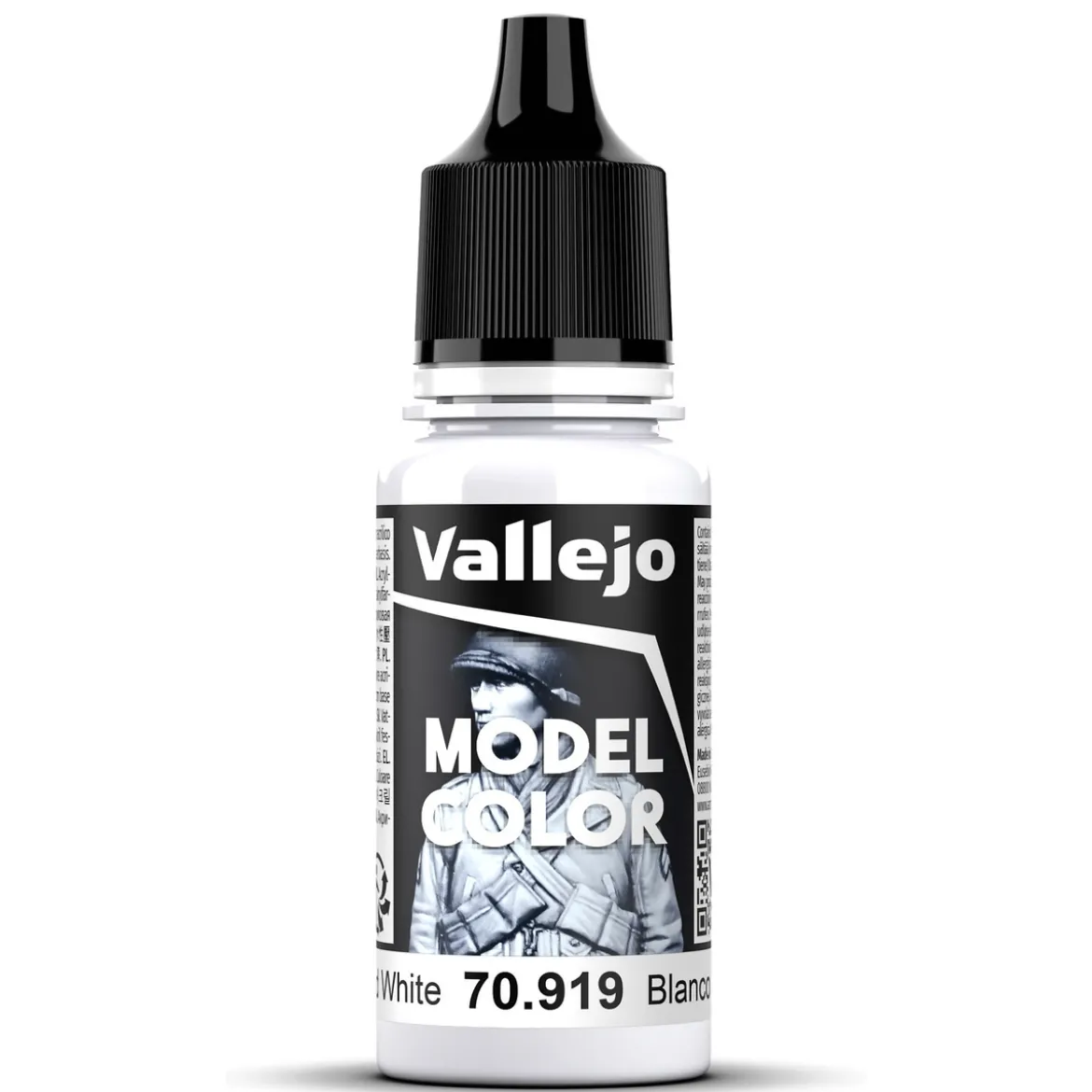 Vallejo Model Color 18 ml Cold white mat 919