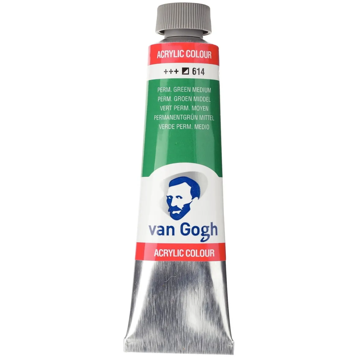 Van Gogh akrylmaling 40 ml Permanent Green Medium - 614