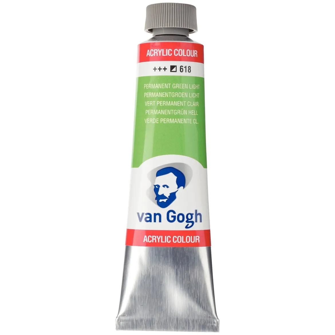 Van Gogh akrylmaling 40 ml Permanent Green Light - 618