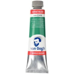 Van Gogh akrylmaling 40 ml Permanent Green Deep - 619