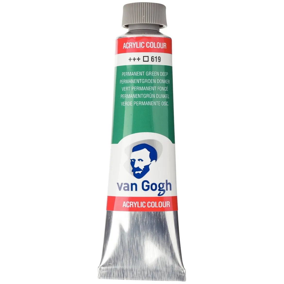 Van Gogh akrylmaling 40 ml Permanent Green Deep - 619