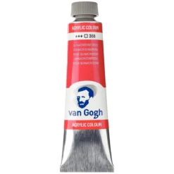Van Gogh akrylmaling 40 ml Quinacridone Rose - 366