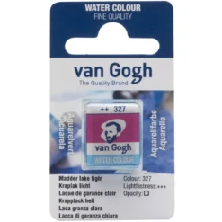 van Gogh akvarellmaling halvkopp – Madder Lake Light 327