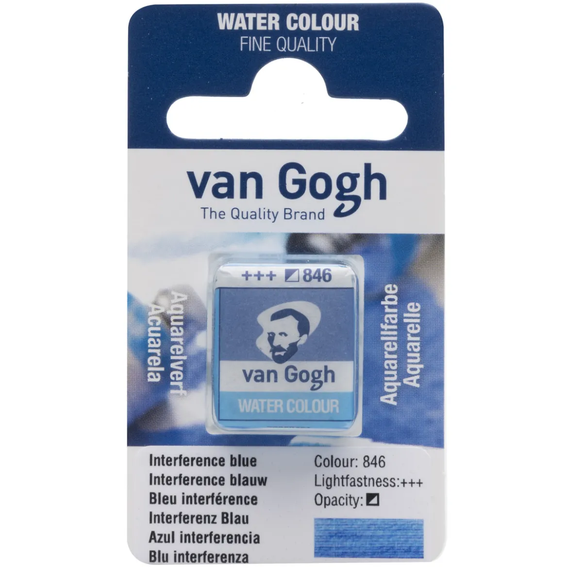 van Gogh akvarellmaling halvkopp – Rose 357