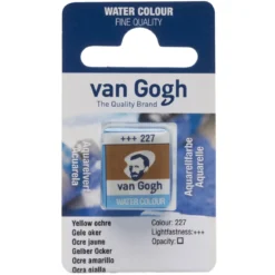 van Gogh akvarellmaling halvkopp – Yellow Ochre 227