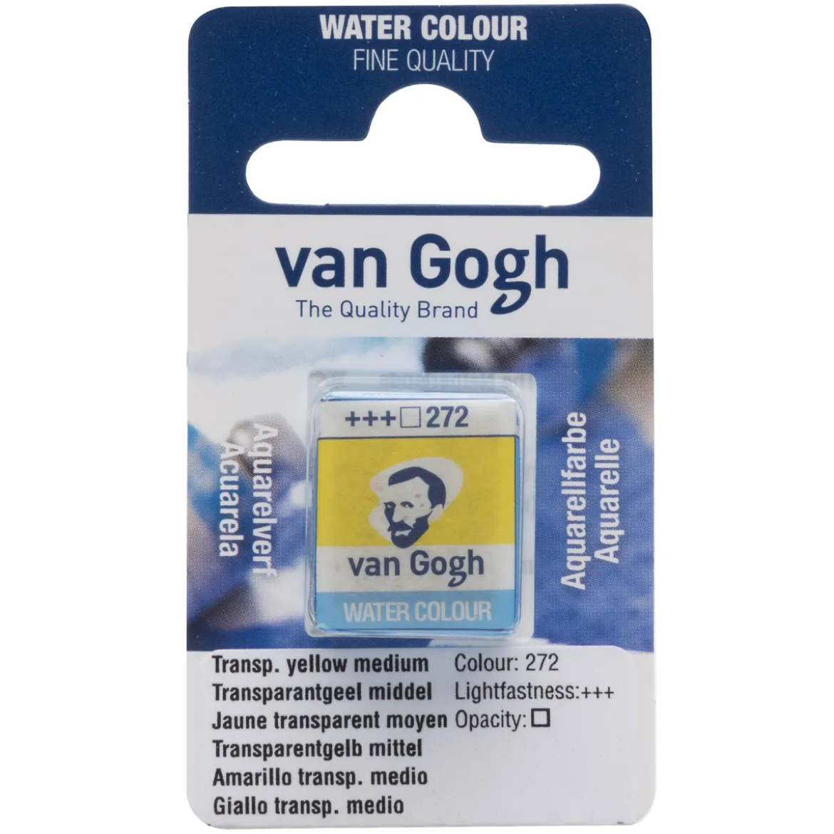 van Gogh akvarellmaling halvkopp – Pyrrole Orange 278