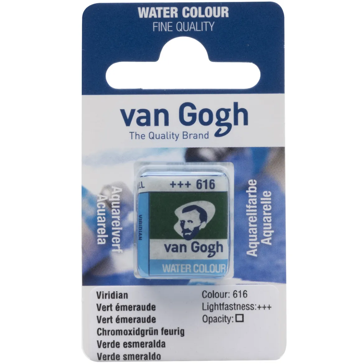 van Gogh akvarellmaling halvkopp – Olive Green 620