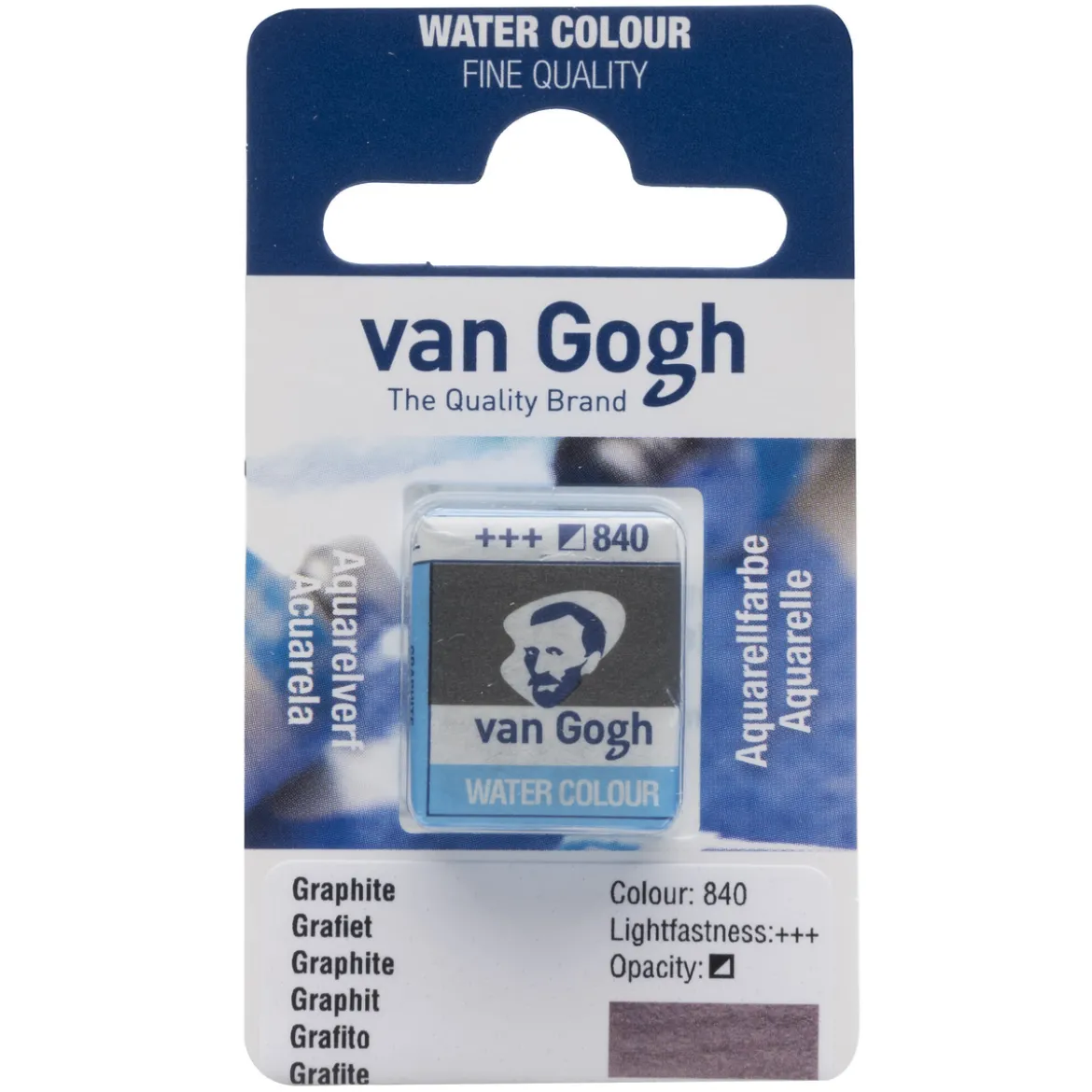 van Gogh akvarellmaling halvkopp – Interference White 843