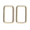 Veskespenne 2-pakning – 47×23 mm, gullfarget. Maks rembredde 45 mm