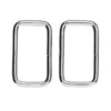 Veskespenne 2-pakning – 47×23 mm, sølvfarget. Maks rembredde 45 mm
