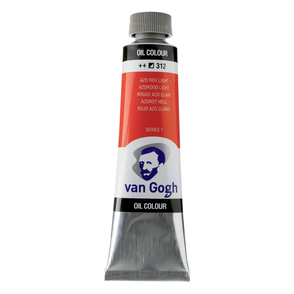 V Gogh olje 40 ml Azo red LT