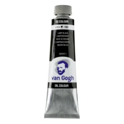 V Gogh olje 40 ml Lamp black