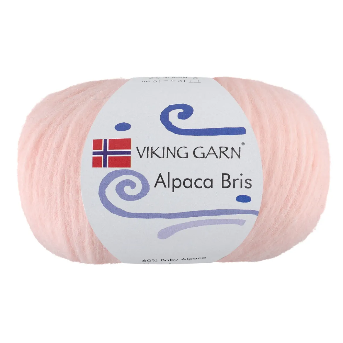 Viking Garn Alpaca Bris 50 g aprikos 359