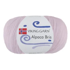 Viking Garn Alpaca Bris 50 g lyselilla 367