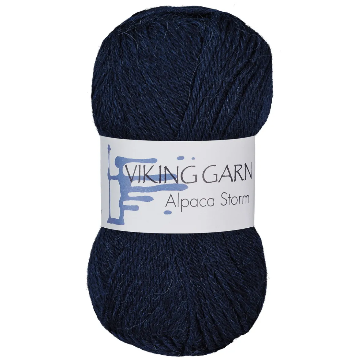 Viking Garn Alpaca Storm 50 g marineblå 526