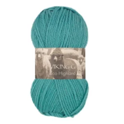 Viking Garn Eco Highland Wool 50 g petroleum 229