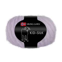 Viking Garn Kid-Silk 25 g lyselilla 367
