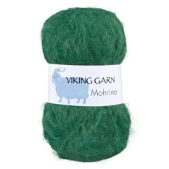 Viking Garn Mohrino 50 g mørkegrønn 536