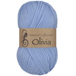 Viking Garn Olivia 50 g lyseblå